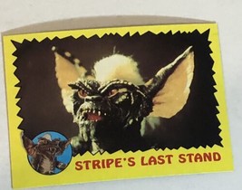 Gremlins Trading Card 1984 #66 Stripe’s Last Stand - £1.52 GBP