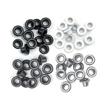 Eyelets We R Memory Keepers Standard Eyelets for Scrapbooking, Aluminum Grey  - $10.00