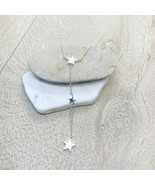 925 Sterling Silver Star necklace.  - £26.04 GBP