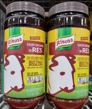 2X Knorr Beef Flavor Bouillon / Caldo De Res - 2 Big 40.5 Oz Each -PRIORITY Ship - £29.60 GBP