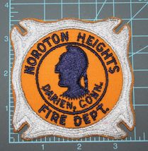 NOROTON HEIGHTS Fire Department Darien CONNECTICUT Uniform Patch FAIRFIE... - $9.89