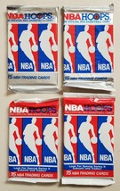 1990-91 Hoops Basketball Series 1 &amp; 2 Lot of 4(Four) New Unopened Sealed Packs X - £22.27 GBP