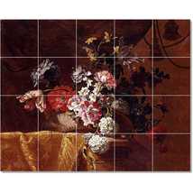 Jean Baptiste Monnoyer Flower Painting Ceramic Tile Mural P22812 - £156.72 GBP+