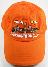 Pre-Owned Embroidered Orange Washington D.C. Souvenir Cap Hat, Small, Ad... - £7.04 GBP