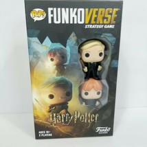 Pop! Funkoverse Strategy Game Harry Potter 101 Draco Malfoy Ron Weasley New - £19.75 GBP