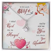 012 To My Lovely Wife - Alluring Beauty Necklace - £47.92 GBP