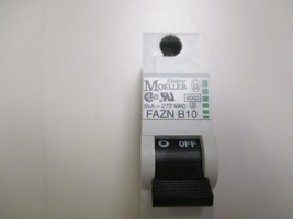 Moeller Electric FAZN-B10 1-Pole Circuit Breaker  277VAC 10Amp - $10.75