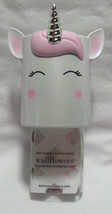 Bath & Body Works Wallflower Fragrance Plug WHITE UNICORN with pink + gold horn - $28.01