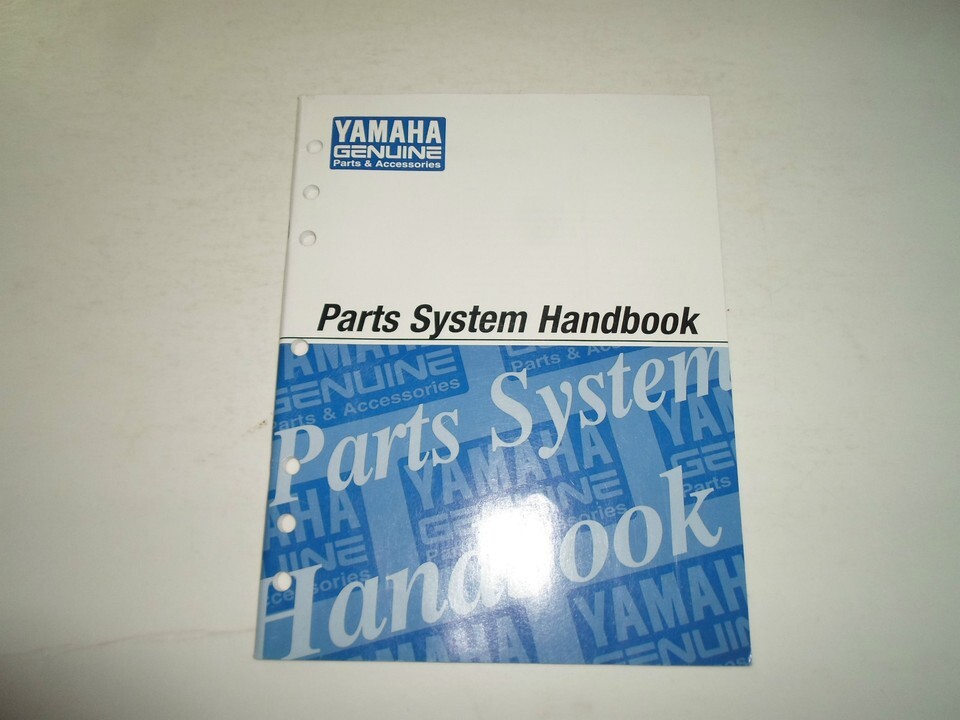 1998 Yamaha Genuine Parts & Accessories Parts System Handbook Manual FACTORY OEM - $29.95
