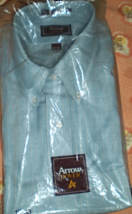 Men's Dress Shirt - Arrow - Neck 16 sleeve 33 Blue - $12.00
