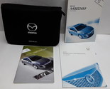 2010 Mazda 3 Owners Manual Handbook Set with Case OEM J01B05002 - $26.23