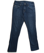 True Religion Mens 31x34 Ricky Relaxed Straight Fit Blue Faded Medium Wash Jeans - $35.63