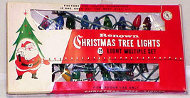 Vintage C-7 Christmas Tree Lights Set of 25 by Renown IOB #2 - $15.00