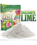 Organic Dolomite Lime 10LB Made in USA Garden Soil Amendment Fertilizer ... - £32.77 GBP