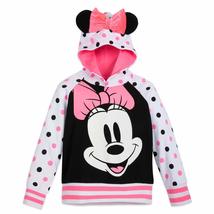 Disney Minnie Mouse Pullover Hoodie for Girls Size 5/6 Multi - £27.08 GBP