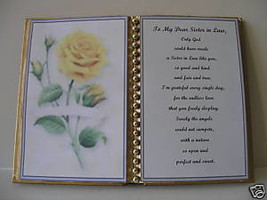 An item in the Home & Garden category: SISTER IN LAW BIRTHDAY/ CHRISTMAS GIFT/YELLOW ROSE