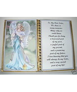 Sister ~ Birthday Gift ~ Mother's Day Gift~ Christmas Gift ~Angel with Dove - $13.50