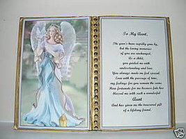 Aunt BIRTHDAY/CHRISTMAS/MOTHERS Day GIFT/ Angel Dove - £10.66 GBP
