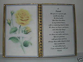 Friend BIRTHDAY/CHRISTMAS/MOTHERS Day GIFT/ Yellow Rose - $13.50