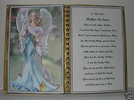 Mother in Law ~ Birthday Gift ~ Mother&#39;s Day Gift~ Christmas Gift ~ Angel &amp; Dove - £10.77 GBP