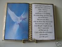 GRANDMOTHER BIRTHDAY/MOTHER'S DAY GIFT/ BLUE DOVE - $13.50