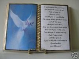 GRANDMOTHER BIRTHDAY/MOTHER&#39;S DAY GIFT/ BLUE DOVE - $13.50