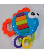 Playtex babyking Musical piano fish Toddler baby Toy Music Sounds blue l... - $482.89 MXN