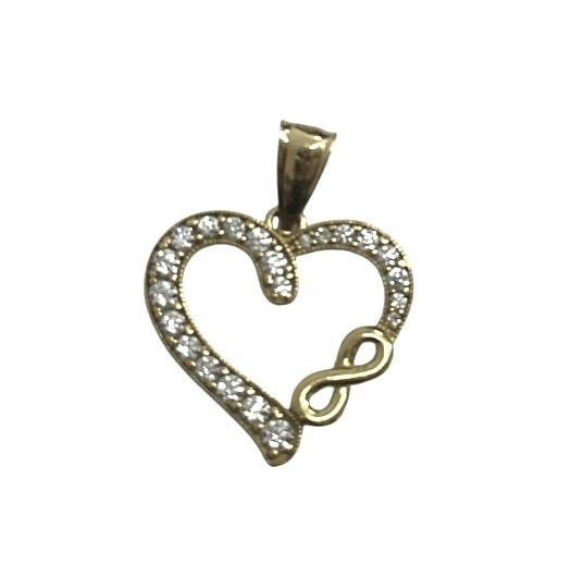 Cubic zirconia Women&#39;s Charm 10kt Yellow Gold 466762 - $179.00