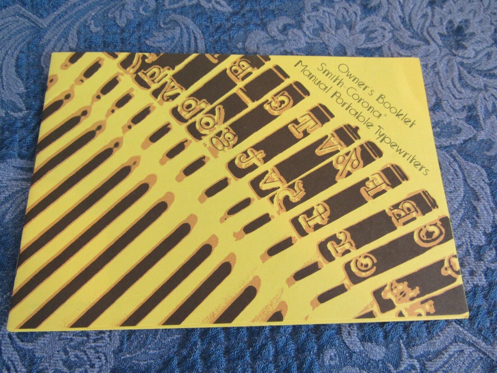 Owner&#39;s Booklet Smith-Corona Manual Portable Typewriters 544335 Rev A - $7.91