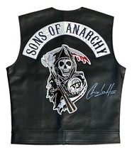 Charlie Hunnam Signed Sons Of Anarchy Replica Bikers Cut BAS - £380.50 GBP