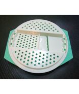 Vintage TUPPERWARE Bowl Grater Shredder Grater  786-4 Jadeite Green EUC - $32.36 CAD