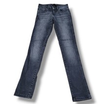 Zara Jeans Size 4 26x31 Z1975 Zara Basic Dept. Denim Skinny Jeans  Stretch Black - £26.46 GBP