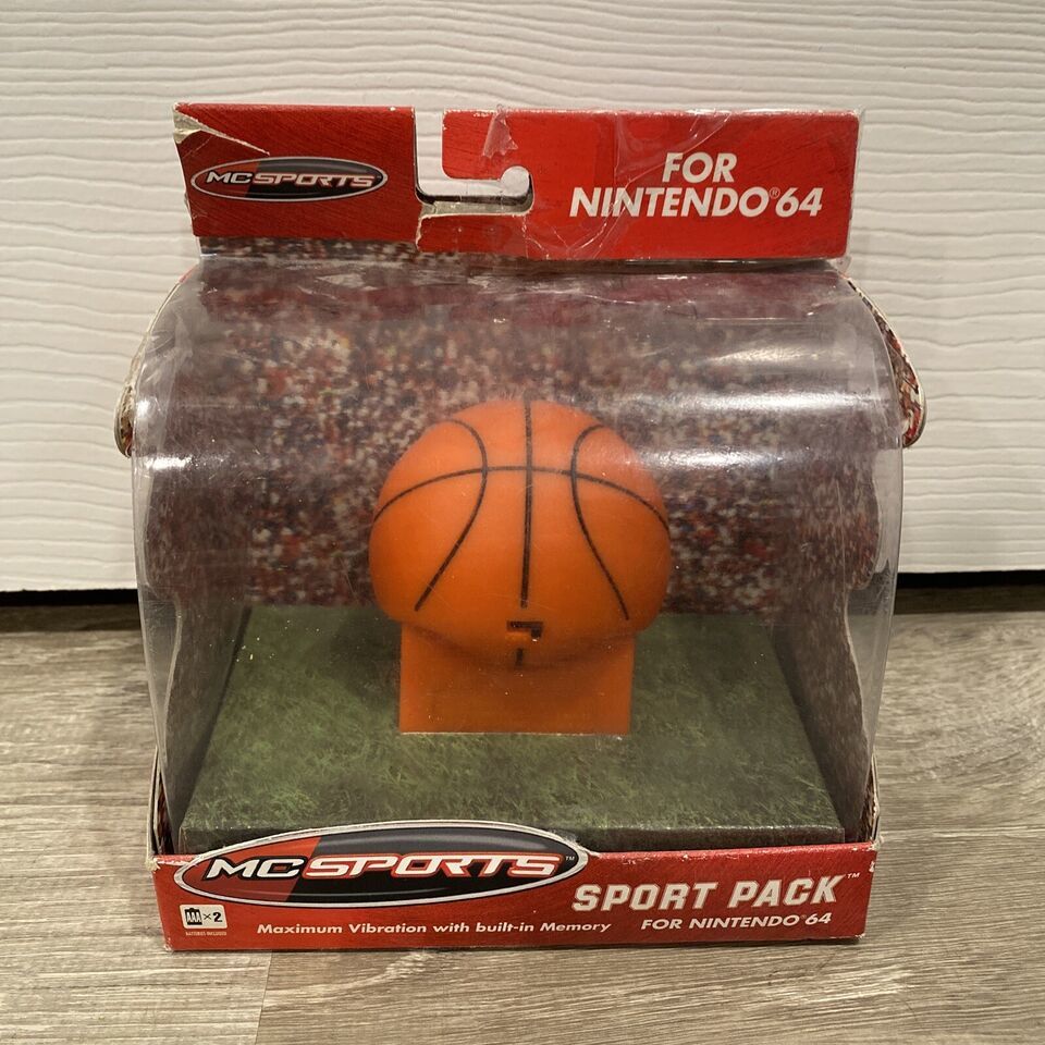 Rumble Pack (Nintendo 64 n64) NEW In Box MCSports Sport Pack w/ Memory - £52.11 GBP