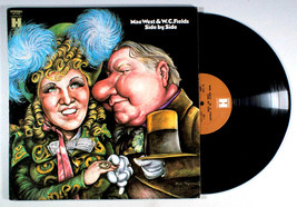 Mae West and W.C. Fields - Side by Side (1970) Vinyl LP • Stand Up Comedy - £12.36 GBP