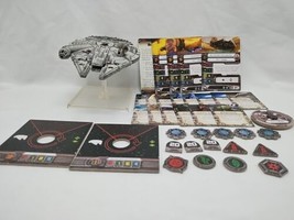 *Missing 6 Mission Tokens* Star Wars X-Wing YT-1300 Millennium Falcon 1.0  - $39.59