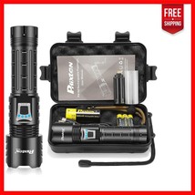 Rechargeable 1000000 Lumen Flashlight - 5 Modes, Zoomable &amp; Indestructible - $668.91 MXN