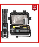 Rechargeable 1000000 Lumen Flashlight - 5 Modes, Zoomable &amp; Indestructible - $668.91 MXN