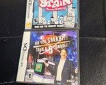 LOT OF 2: ARE YOU SMARTER THAN A 5TH GRADE + BIG BRAIN ACADEMY DS / COMP... - $5.93