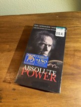 VHS Absolute Power Warner Bros NewSealed Clint Eastwood Gene Hackman WAT... - £7.77 GBP