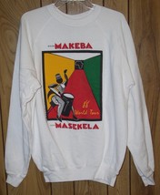 Miriam Makeba Concert Tour Sweatshirt Vintage 1988 Hugh Masekela Size X-... - $499.99