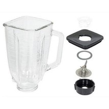 6-piece Square Top Glass Jar replacement Kit for Oster Blender - $22.72
