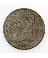 1838 50C Reeded Edge Half Dollar in Extra Fine XF Condition, Nice Light ... - $406.19 CAD
