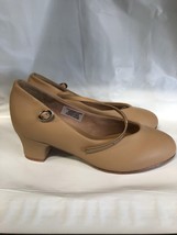 Leo Women&#39;s Chorus Line Character Dance Shoe Tan Size 4 - $362.20 MXN