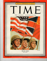 Time Magazine 1945, May 14 &quot;THE BIG THREE&quot; Commemorative issue Reprint 50 Year - £13.41 GBP