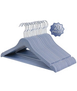 Elama Home 20 Piece Eco Friendly Coat Hangers in Blue - $62.59 CAD