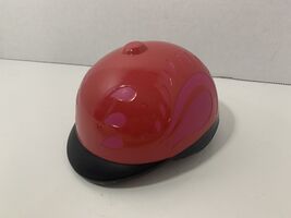 American Girl Saige's Parade Helmet red horseback riding equestrian reti... - $7.27