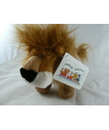 Lion Plush Noah Animal Junction Russ Berrie &amp; Applause 6 X 8 inches Mint... - £5.05 GBP