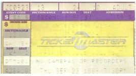 Vtg Elton John Ticket Stub Septembre 23 1999 Jacksonville - £32.93 GBP