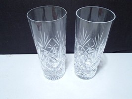 2 Royal Doulton Knightsbridge Crystal Tumblers  ~~ have more ~ rare ones - $39.99