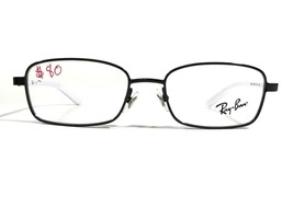 Ray-Ban RB1037 4005 Bambini Occhiali Montature Nero Bianco Quadrato Completo Rim - £29.60 GBP